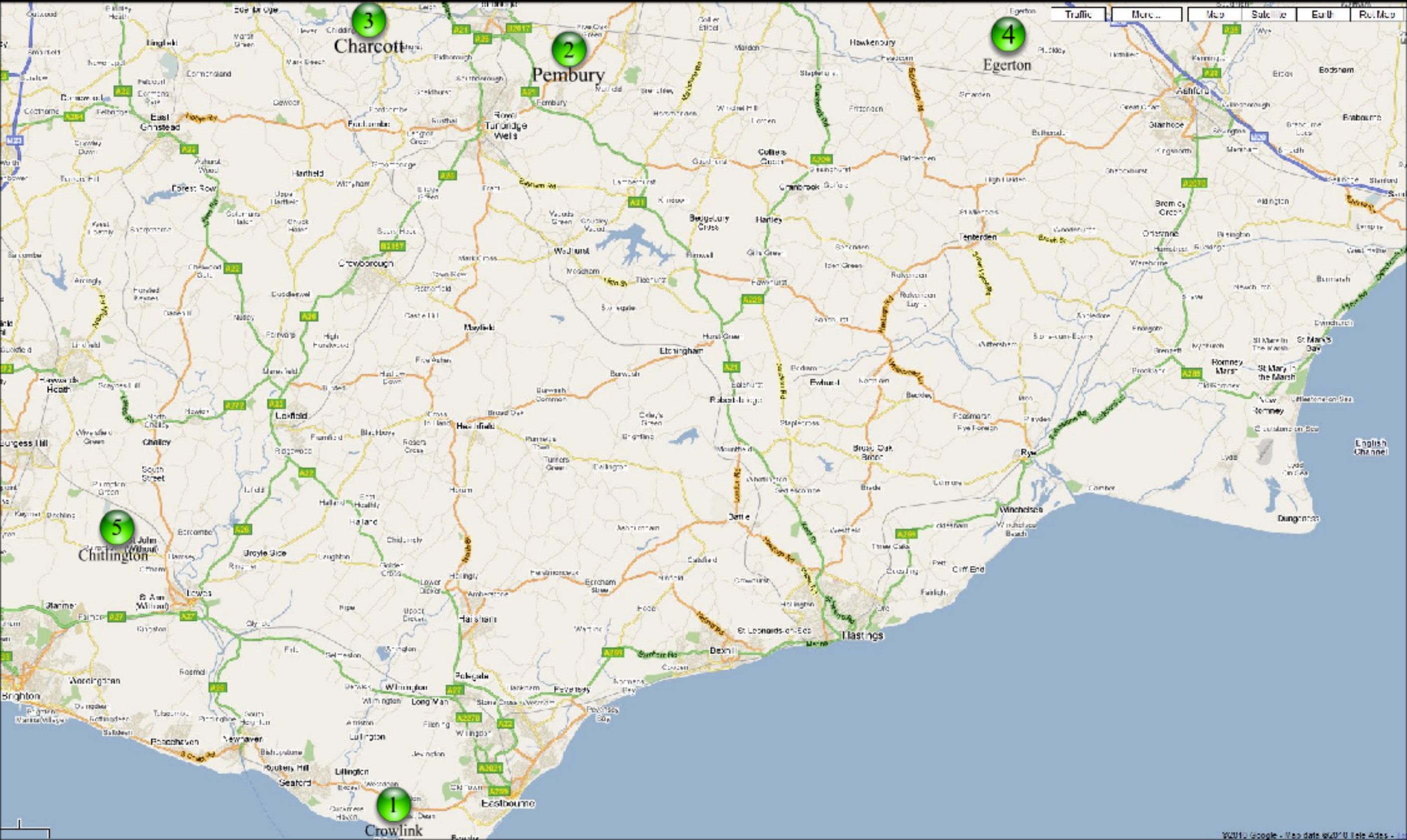 2023 walks map